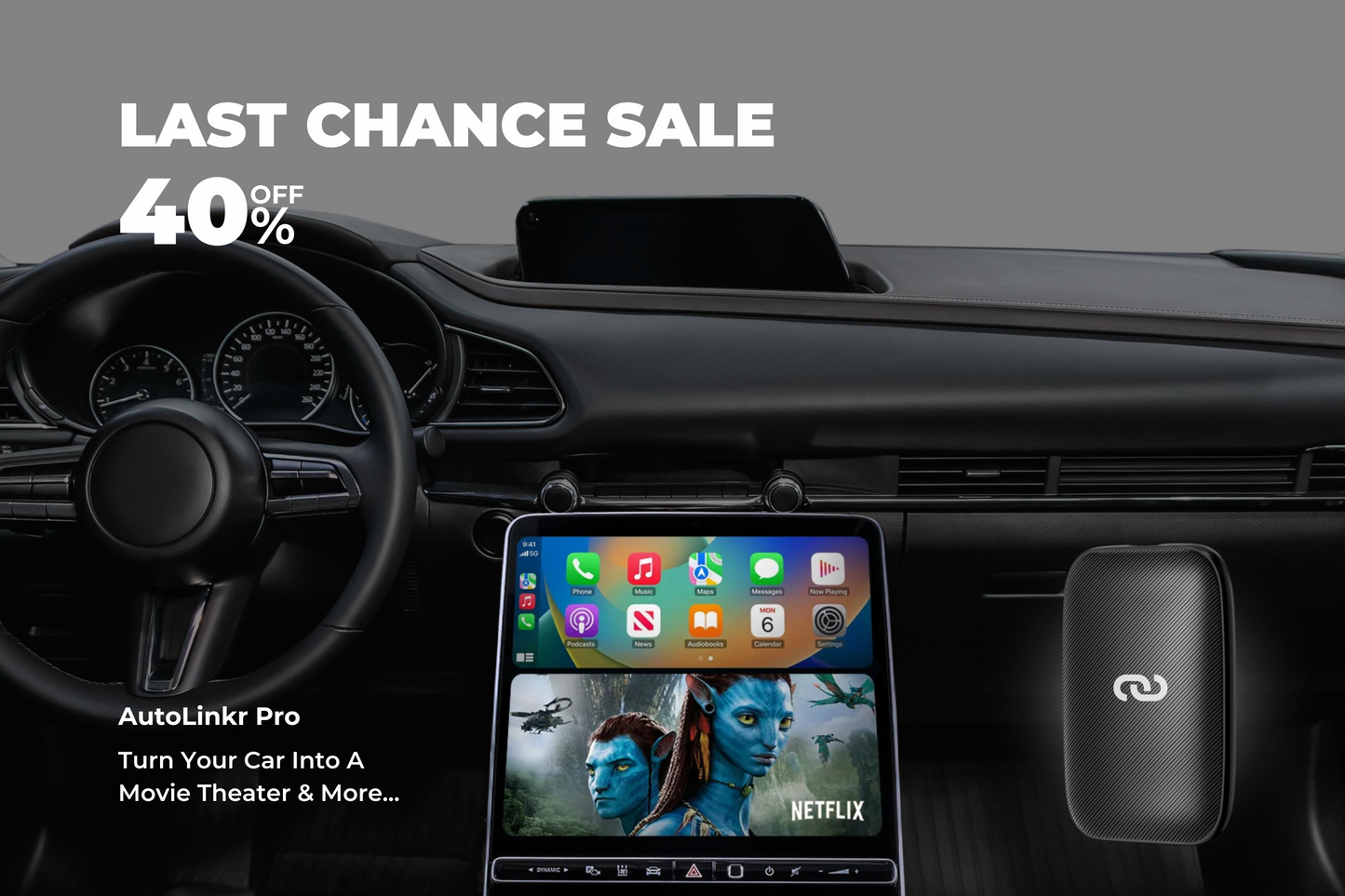AutoLinkr - Wireless CarPlay & Android Auto Adapters for Smart Driving